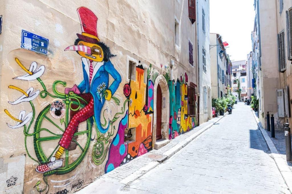 La Sardine Au Coeur Du Panier Lejlighed Marseille Eksteriør billede