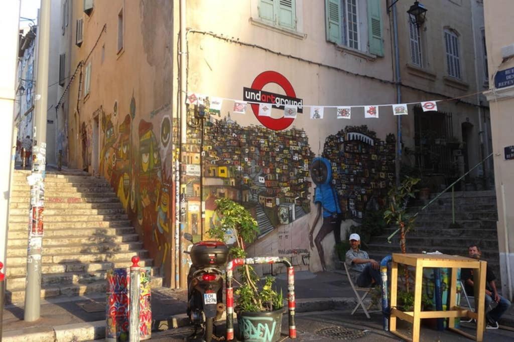 La Sardine Au Coeur Du Panier Lejlighed Marseille Eksteriør billede