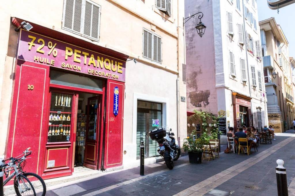 La Sardine Au Coeur Du Panier Lejlighed Marseille Eksteriør billede