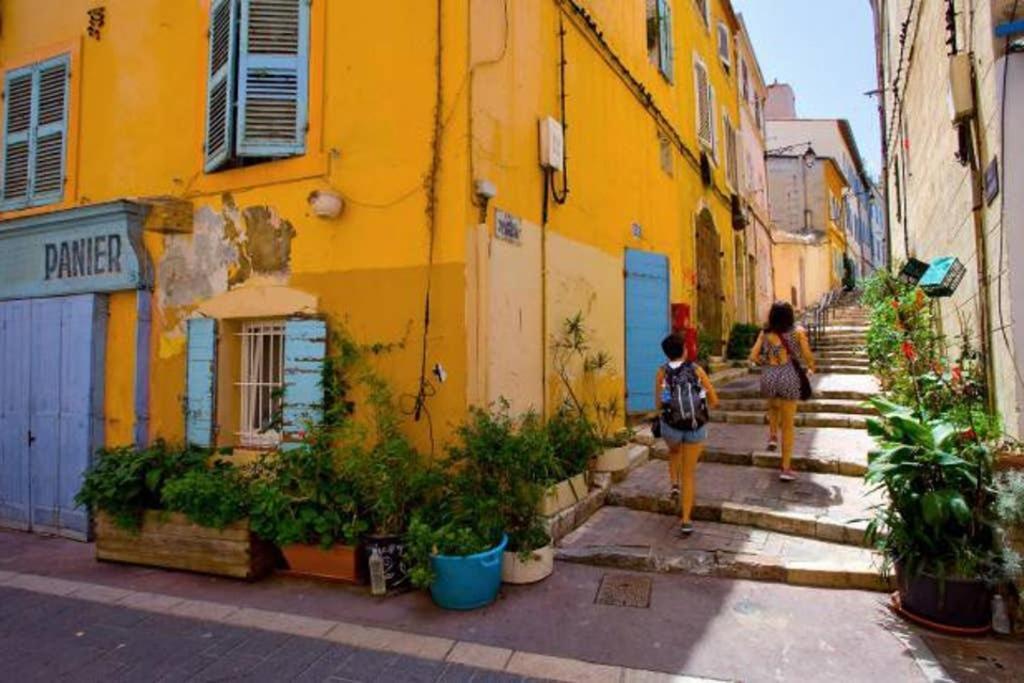 La Sardine Au Coeur Du Panier Lejlighed Marseille Eksteriør billede